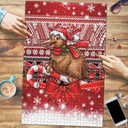 New Zealand Kiwi Bird Christmas Puzzle Maori Inspired Knitted Patterns