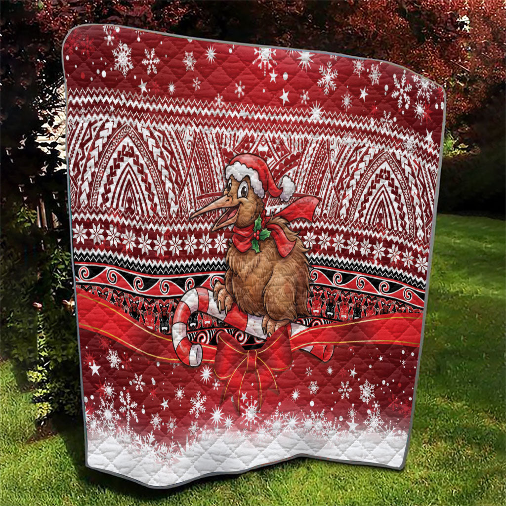 New Zealand Kiwi Bird Christmas Quilt Maori Inspired Knitted Patterns