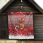 New Zealand Kiwi Bird Christmas Quilt Maori Inspired Knitted Patterns
