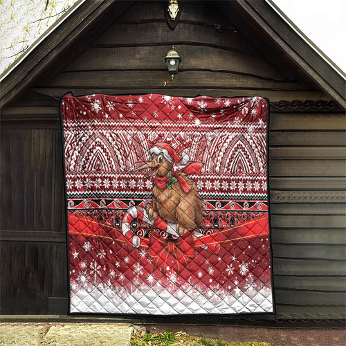 New Zealand Kiwi Bird Christmas Quilt Maori Inspired Knitted Patterns