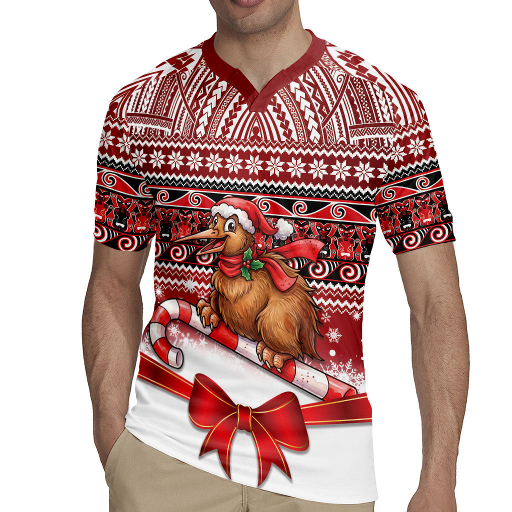 New Zealand Kiwi Bird Christmas Rugby Jersey Maori Inspired Knitted Patterns