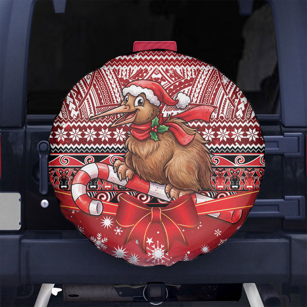 New Zealand Kiwi Bird Christmas Spare Tire Cover Maori Inspired Knitted Patterns