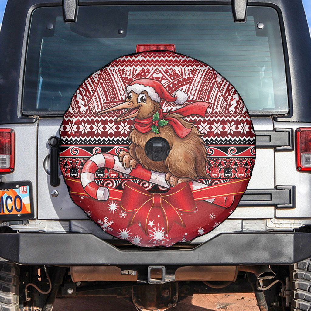New Zealand Kiwi Bird Christmas Spare Tire Cover Maori Inspired Knitted Patterns