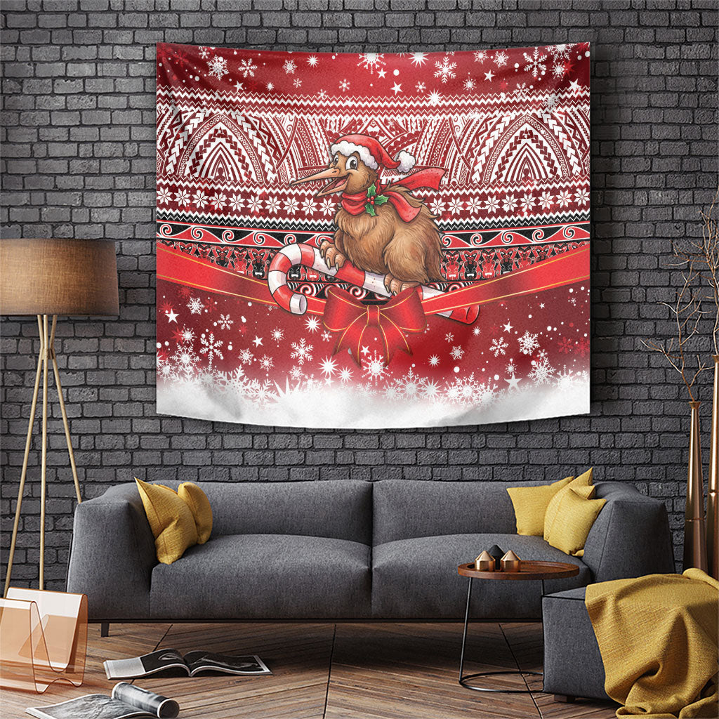 New Zealand Kiwi Bird Christmas Tapestry Maori Inspired Knitted Patterns