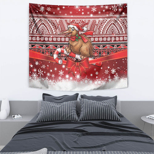 New Zealand Kiwi Bird Christmas Tapestry Maori Inspired Knitted Patterns