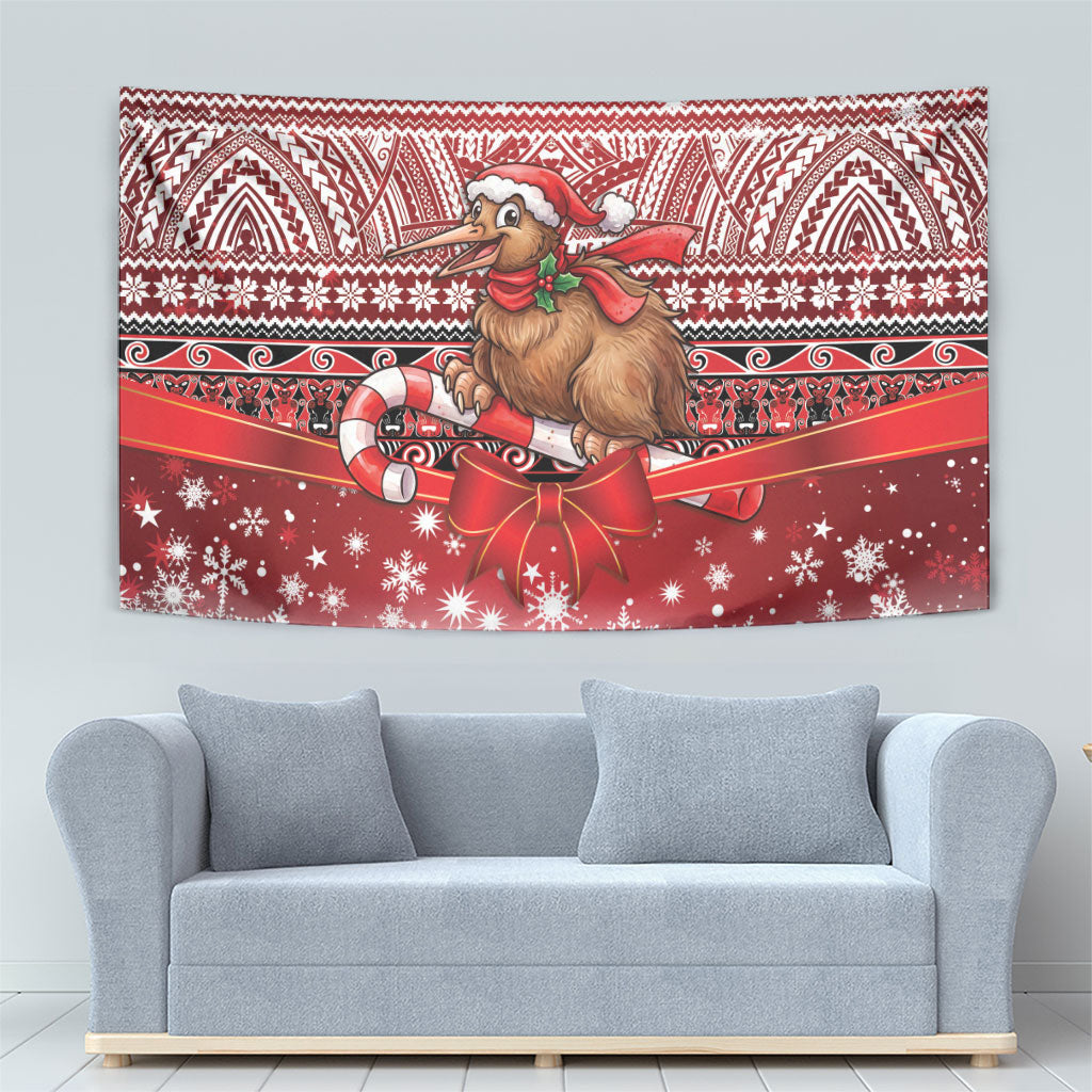 New Zealand Kiwi Bird Christmas Tapestry Maori Inspired Knitted Patterns