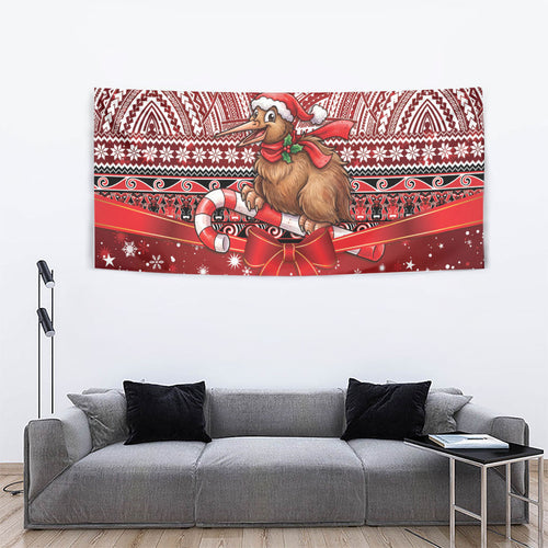New Zealand Kiwi Bird Christmas Tapestry Maori Inspired Knitted Patterns