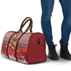 New Zealand Kiwi Bird Christmas Travel Bag Maori Inspired Knitted Patterns