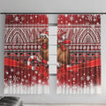 New Zealand Kiwi Bird Christmas Window Curtain Maori Inspired Knitted Patterns