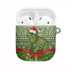 New Zealand Tuatara Christmas AirPods Case Maori Inspired Knitted Patterns