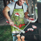 New Zealand Tuatara Christmas Apron Maori Inspired Knitted Patterns