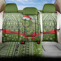 New Zealand Tuatara Christmas Back Car Seat Cover Maori Inspired Knitted Patterns