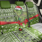 New Zealand Tuatara Christmas Back Car Seat Cover Maori Inspired Knitted Patterns
