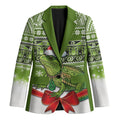 New Zealand Tuatara Christmas Blazer Maori Inspired Knitted Patterns