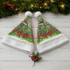 New Zealand Tuatara Christmas Santa Hat Maori Inspired Knitted Patterns