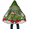 New Zealand Tuatara Christmas Cloak Maori Inspired Knitted Patterns