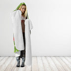 New Zealand Tuatara Christmas Hooded Blanket Maori Inspired Knitted Patterns