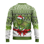 New Zealand Tuatara Christmas Ugly Christmas Sweater Maori Inspired Knitted Patterns