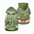 New Zealand Tuatara Christmas Pet Hoodie Maori Inspired Knitted Patterns