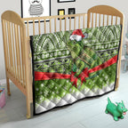 New Zealand Tuatara Christmas Quilt Maori Inspired Knitted Patterns