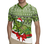 New Zealand Tuatara Christmas Rugby Jersey Maori Inspired Knitted Patterns