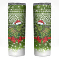 New Zealand Tuatara Christmas Skinny Tumbler Maori Inspired Knitted Patterns