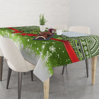 New Zealand Tuatara Christmas Tablecloth Maori Inspired Knitted Patterns