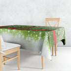 New Zealand Tuatara Christmas Tablecloth Maori Inspired Knitted Patterns