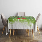 New Zealand Tuatara Christmas Tablecloth Maori Inspired Knitted Patterns