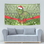 New Zealand Tuatara Christmas Tapestry Maori Inspired Knitted Patterns