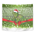 New Zealand Tuatara Christmas Tapestry Maori Inspired Knitted Patterns