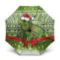New Zealand Tuatara Christmas Umbrella Maori Inspired Knitted Patterns