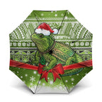 New Zealand Tuatara Christmas Umbrella Maori Inspired Knitted Patterns