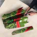 New Zealand Tuatara Christmas Umbrella Maori Inspired Knitted Patterns