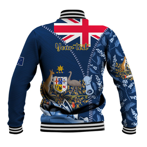 Personalised Happy Australia Day 26 January Baseball Jacket LT9