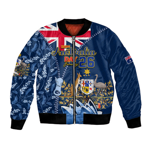 Personalised Happy Australia Day 26 January Bomber Jacket LT9
