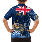 Personalised Happy Australia Day 26 January Family Matching Summer Maxi Dress and Hawaiian Shirt LT9