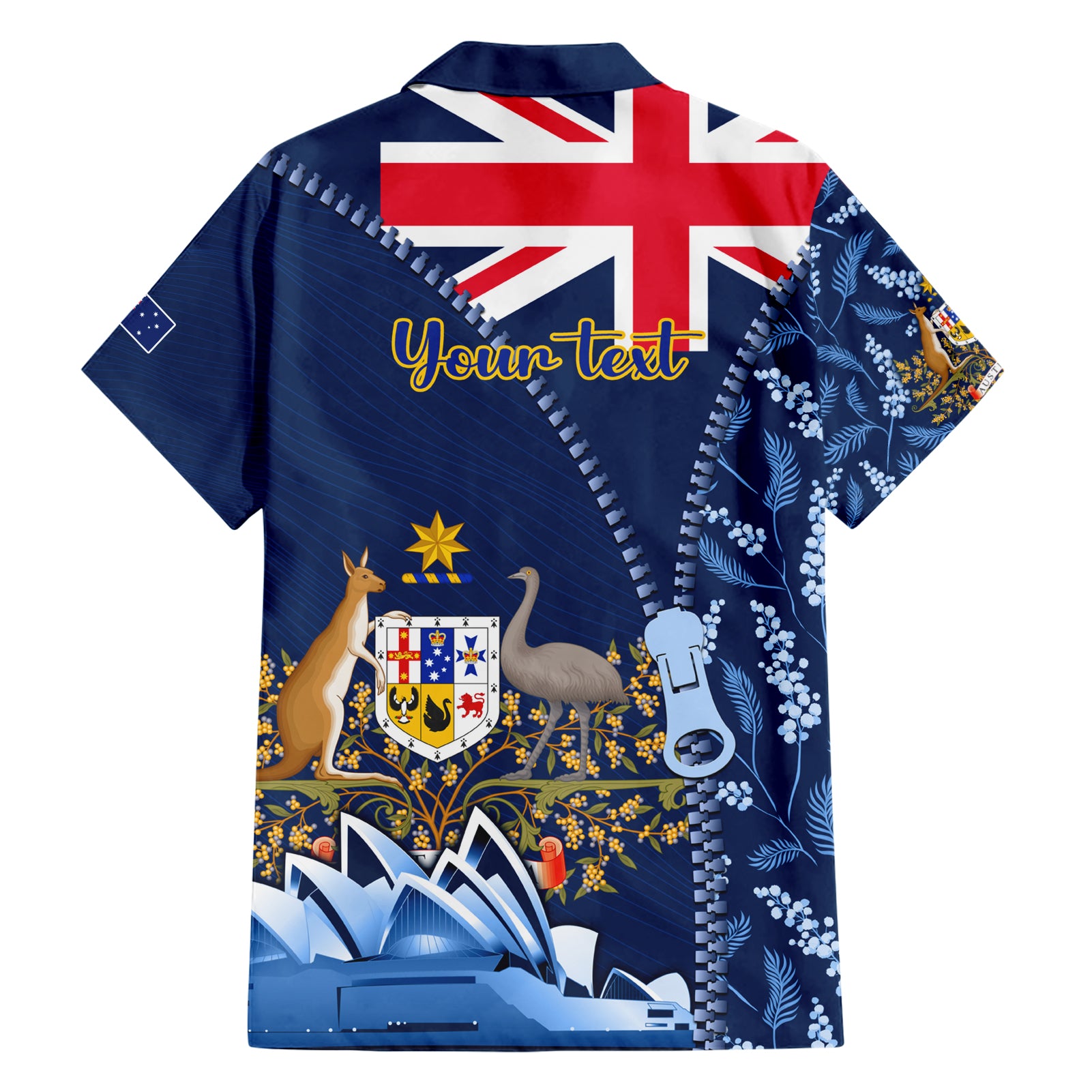 Personalised Happy Australia Day 26 January Hawaiian Shirt LT9