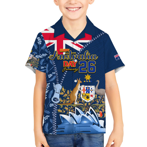 Personalised Happy Australia Day 26 January Hawaiian Shirt LT9