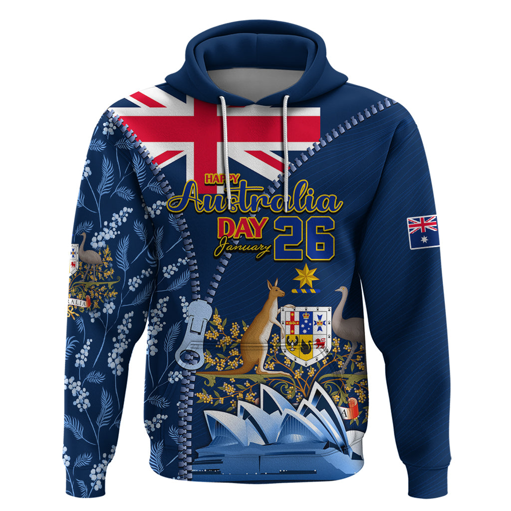 Personalised Happy Australia Day 26 January Hoodie Dress LT9