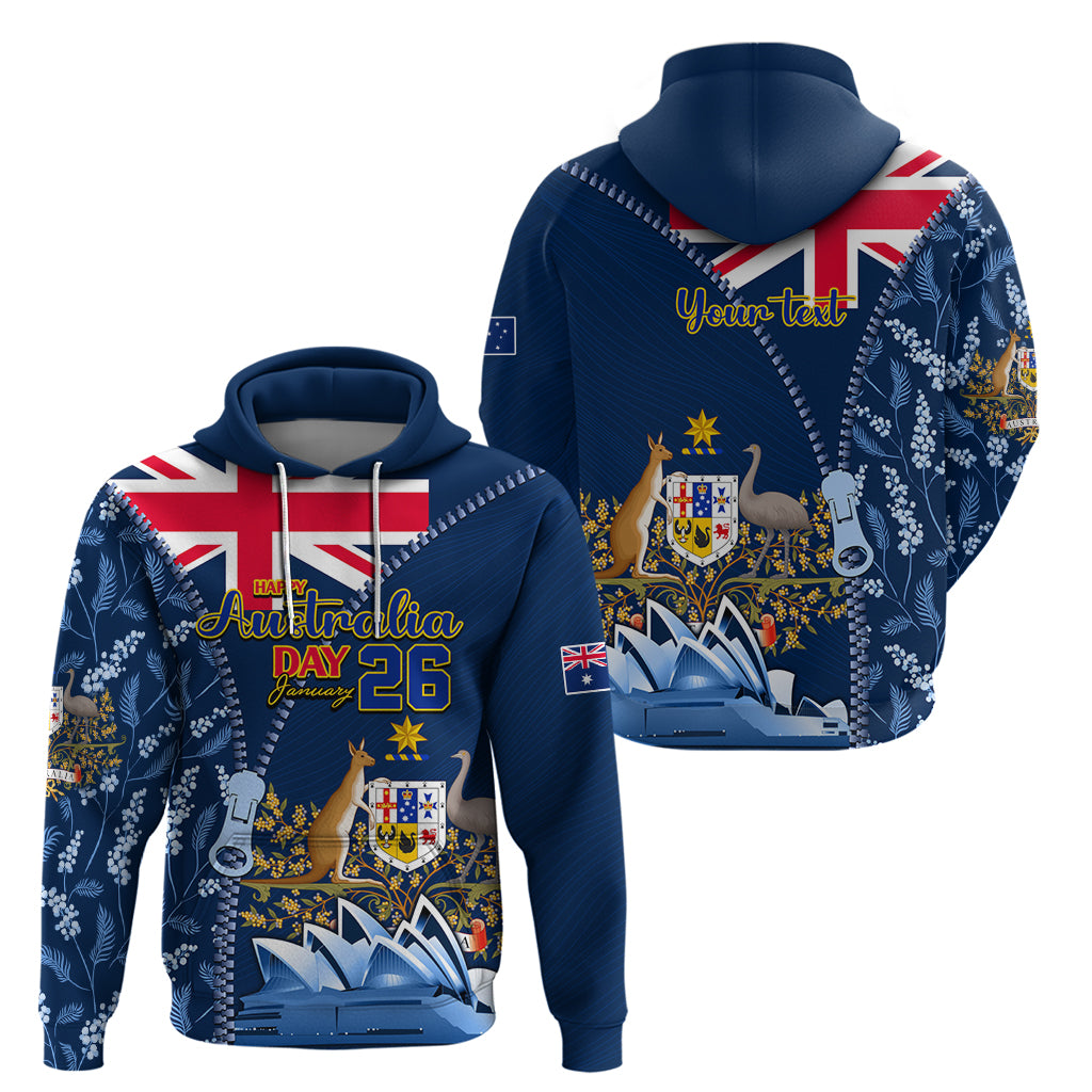 Personalised Happy Australia Day 26 January Hoodie Dress LT9