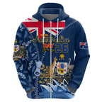 Personalised Happy Australia Day 26 January Hoodie Dress LT9