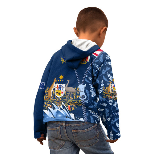 Personalised Happy Australia Day 26 January Kid Hoodie LT9