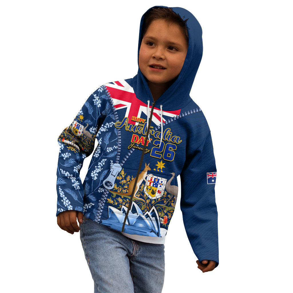 Personalised Happy Australia Day 26 January Kid Hoodie LT9