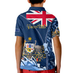 Personalised Happy Australia Day 26 January Kid Polo Shirt LT9