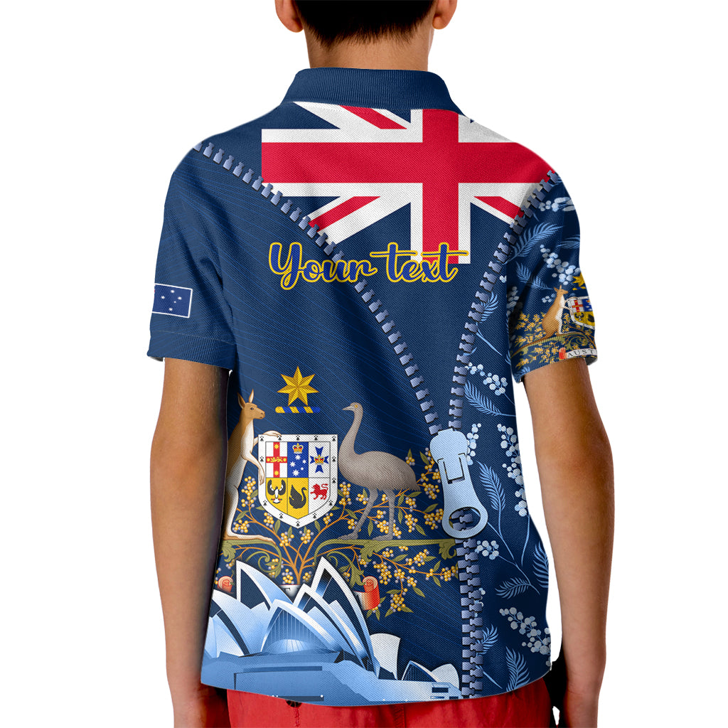 Personalised Happy Australia Day 26 January Kid Polo Shirt LT9