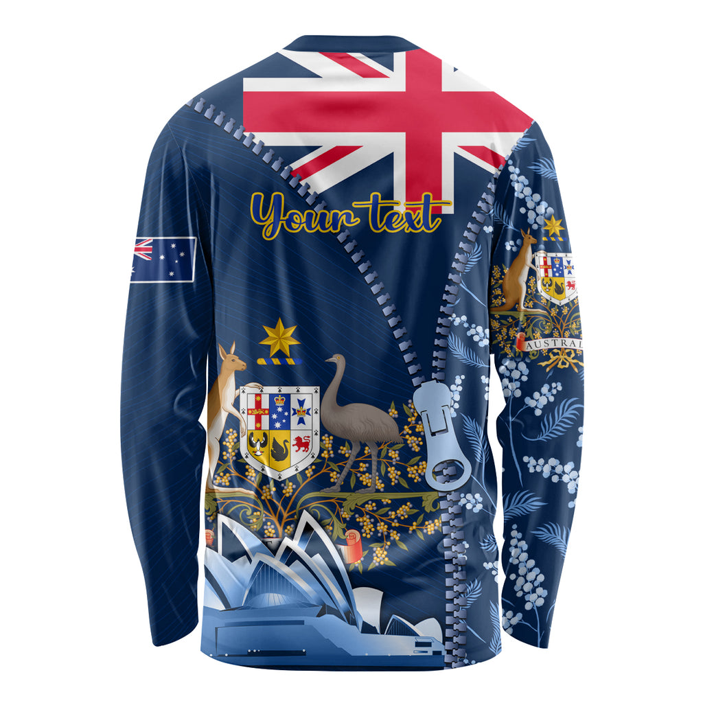 Personalised Happy Australia Day 26 January Long Sleeve Shirt LT9