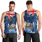 Personalised Happy Australia Day 26 January Men Tank Top LT9