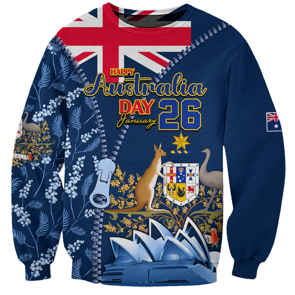 Personalised Happy Australia Day 26 January Sweatshirt LT9