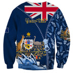 Personalised Happy Australia Day 26 January Sweatshirt LT9
